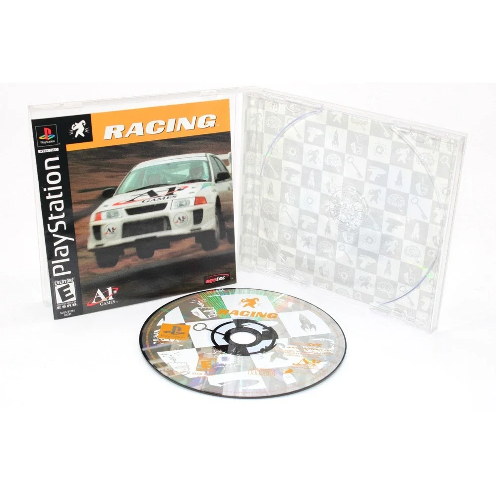 PS1: A1 Games Racing (Sony PlayStation 1, 2000) Complete w/‎ Manual